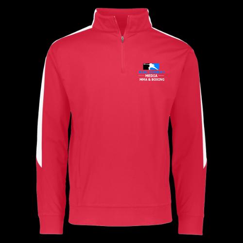 RCM MMA & BOXING Light Blue White Text - Augusta Sportswear Adult Medalist 2.0 Pullover