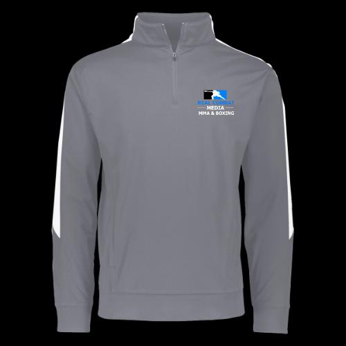RCM MMA & BOXING Light Blue White Text - Augusta Sportswear Adult Medalist 2.0 Pullover