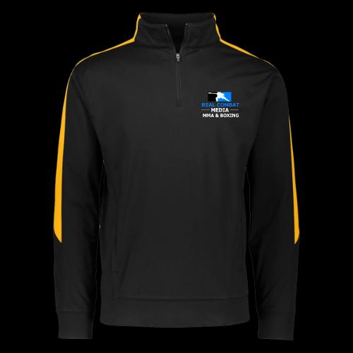 RCM MMA & BOXING Light Blue White Text - Augusta Sportswear Adult Medalist 2.0 Pullover