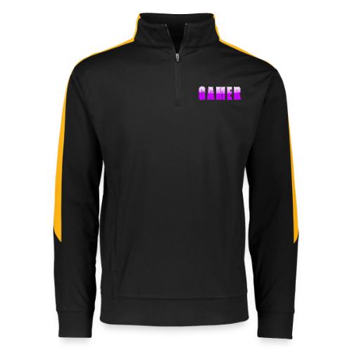 Gamer Purple Glossy Collegiate Design - Augusta Sportswear Adult Medalist 2.0 Pullover