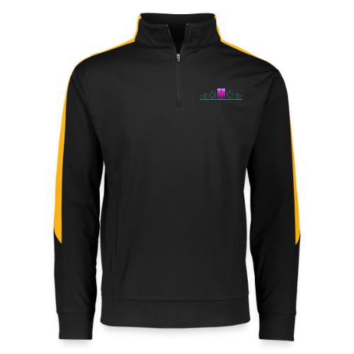 Letter H – Capital Varsity Alphabet Monogram - Augusta Sportswear Adult Medalist 2.0 Pullover