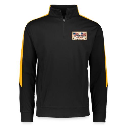 USA 250th Anniversary Flags Emblem - Augusta Sportswear Adult Medalist 2.0 Pullover