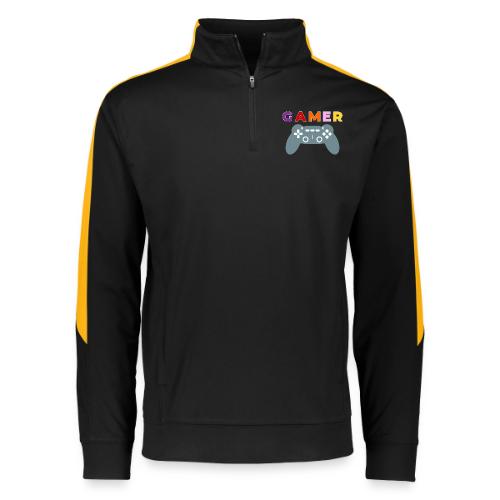 Colorful Gamer Controller Graphic - Augusta Sportswear Adult Medalist 2.0 Pullover