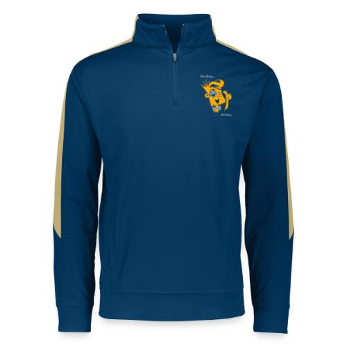 We Slay All Day Shiny Shirt Metallic Silver & Gold - Augusta Sportswear Adult Medalist 2.0 Pullover