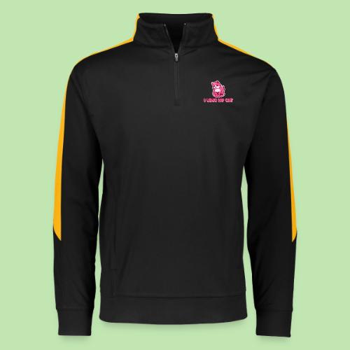 I love my cat - Augusta Sportswear Adult Medalist 2.0 Pullover