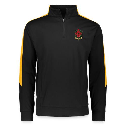 Poinsettia Crest T-Shirt - Augusta Sportswear Adult Medalist 2.0 Pullover