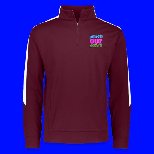 Kreative In Kinder Peace Out - Augusta Sportswear Adult Medalist 2.0 Pullover