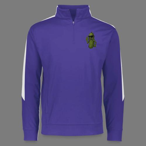 Angry Pickle Flipping the Bird - Augusta Sportswear Adult Medalist 2.0 Pullover