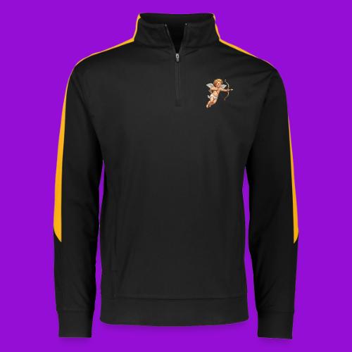 Cupid with twohearts set - Augusta Sportswear Adult Medalist 2.0 Pullover