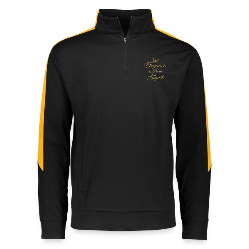 Elegance Is Born in August | Gold Butterfly - Augusta Sportswear Adult Medalist 2.0 Pullover