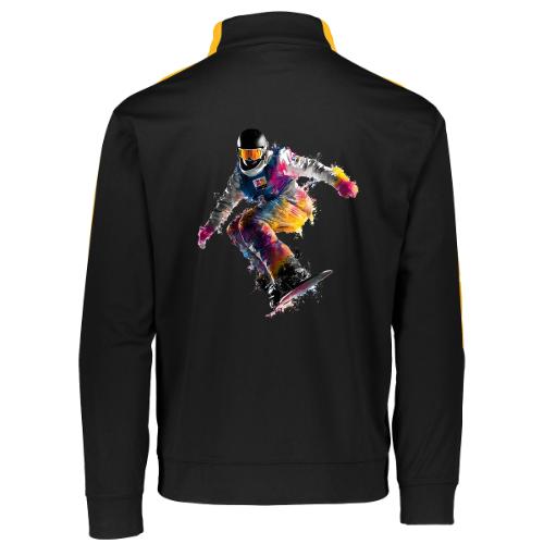 Snowboarding: Frozen Palette - Augusta Sportswear Adult Medalist 2.0 Pullover