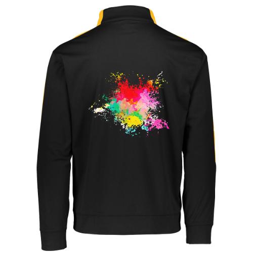 Psychedelic: Color Storm - Augusta Sportswear Adult Medalist 2.0 Pullover