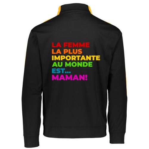 Maman : la femme la plus importante du monde - Augusta Sportswear Adult Medalist 2.0 Pullover