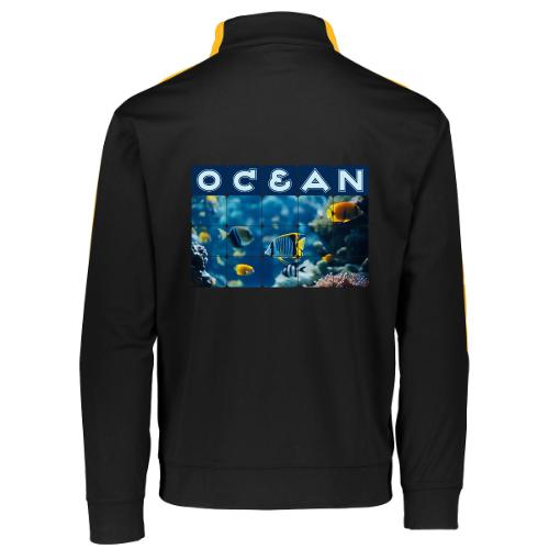 Ocean: Underwater Radiance - Augusta Sportswear Adult Medalist 2.0 Pullover