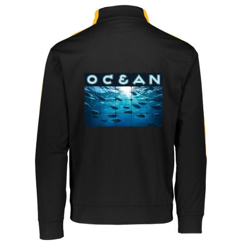 Ocean: Silver Tide - Augusta Sportswear Adult Medalist 2.0 Pullover