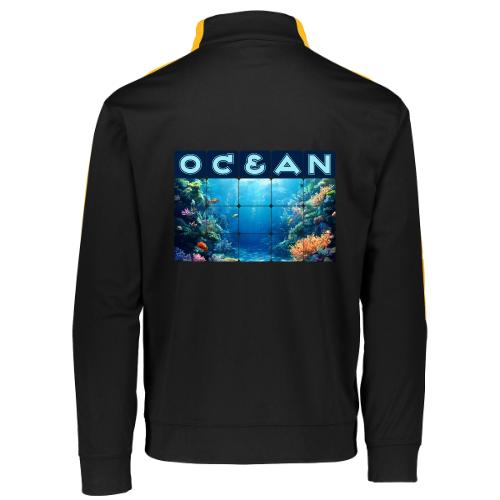 Ocean: Tropical Drift - Augusta Sportswear Adult Medalist 2.0 Pullover