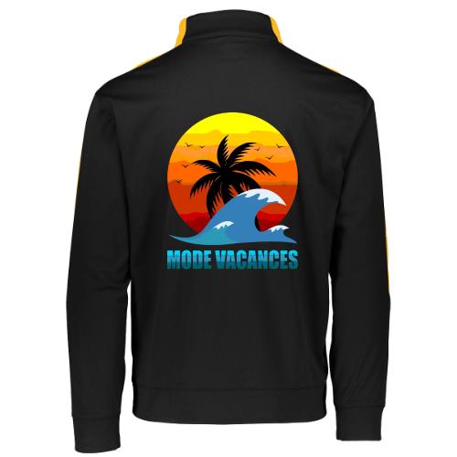 Vacation Mode: Tropical Escape - Augusta Sportswear Adult Medalist 2.0 Pullover