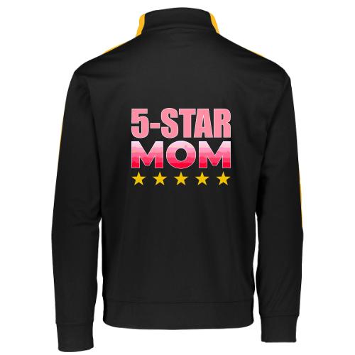 Five Stars Mom - Augusta Sportswear Adult Medalist 2.0 Pullover
