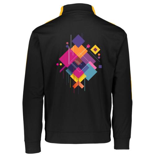 Vibrant Geometry - Augusta Sportswear Adult Medalist 2.0 Pullover