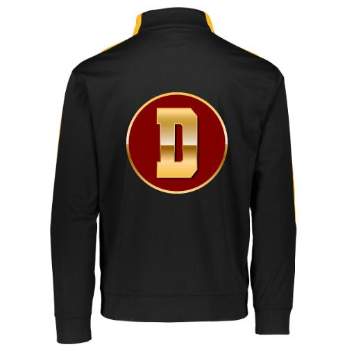 Letter D – Capital Varsity Alphabet Monogram - Augusta Sportswear Adult Medalist 2.0 Pullover