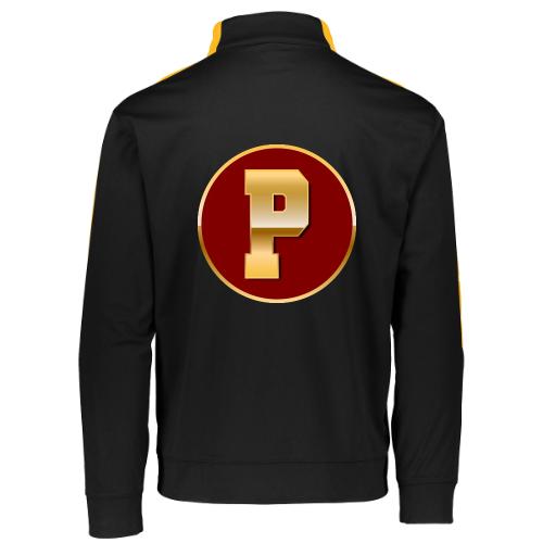 Letter P – Capital Varsity Alphabet Monogram - Augusta Sportswear Adult Medalist 2.0 Pullover