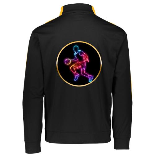 Basketball: Neon Dribble Pulse - Augusta Sportswear Adult Medalist 2.0 Pullover