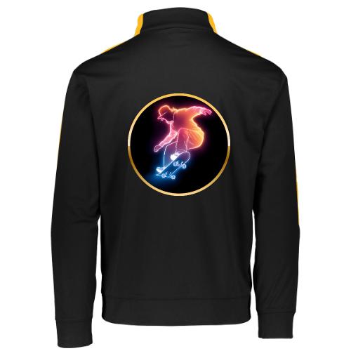 Skateboarding: Golden Trick Rider - Augusta Sportswear Adult Medalist 2.0 Pullover