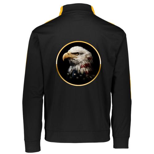 America: Golden Freedom Crest - Augusta Sportswear Adult Medalist 2.0 Pullover