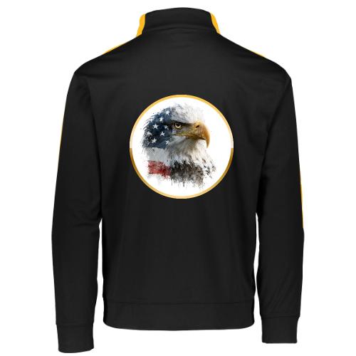 USA: Patriot Wing Emblem - Augusta Sportswear Adult Medalist 2.0 Pullover
