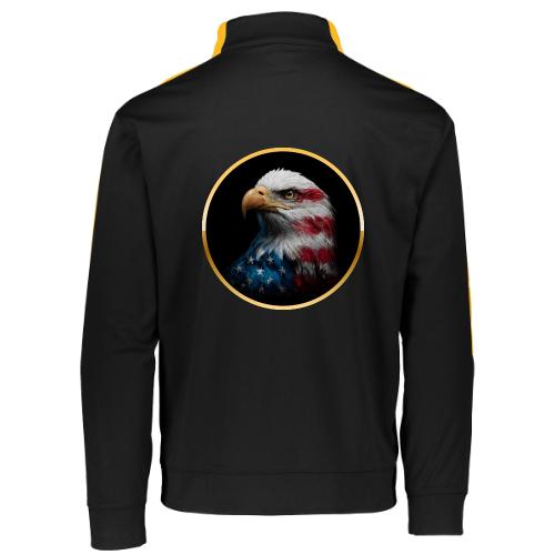 USA: Liberty Emblem - Augusta Sportswear Adult Medalist 2.0 Pullover