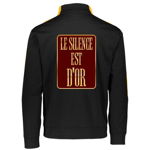 Silence is golden - Augusta Sportswear Adult Medalist 2.0 Pullover