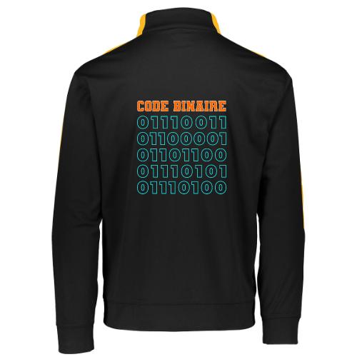 Hi in binary code - Augusta Sportswear Adult Medalist 2.0 Pullover