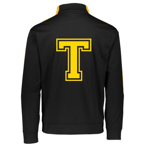 Letter T – Capital Athletic Alphabet Monogram - Augusta Sportswear Adult Medalist 2.0 Pullover
