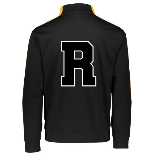 Varsity Letter R Athletic Monogram - Augusta Sportswear Adult Medalist 2.0 Pullover