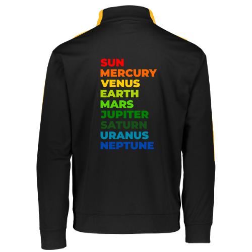 Color the solar system - Augusta Sportswear Adult Medalist 2.0 Pullover