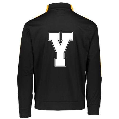White Letter Y – Varsity Alphabet Monogram - Augusta Sportswear Adult Medalist 2.0 Pullover