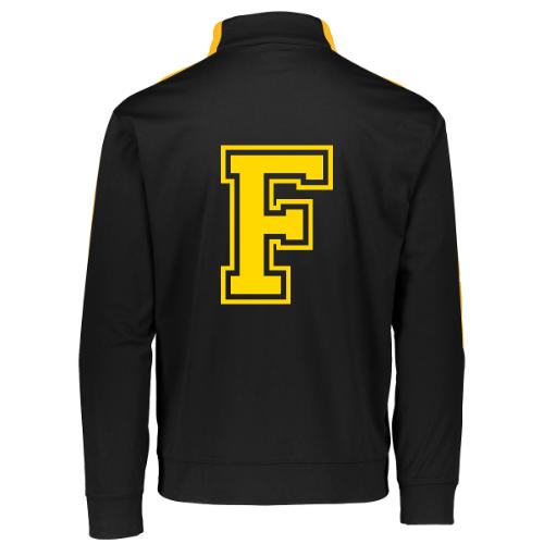Letter F – Capital Athletic Alphabet Monogram - Augusta Sportswear Adult Medalist 2.0 Pullover