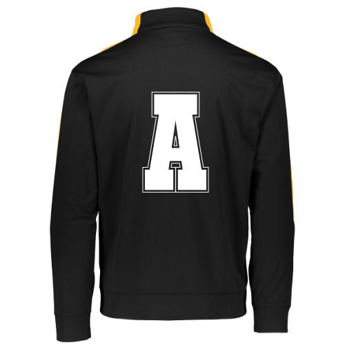 White Letter A – Varsity Alphabet Monogram - Augusta Sportswear Adult Medalist 2.0 Pullover