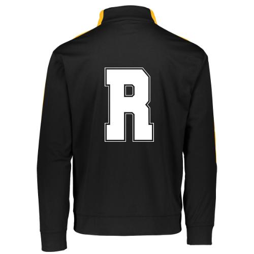 White Letter R – Varsity Alphabet Monogram - Augusta Sportswear Adult Medalist 2.0 Pullover