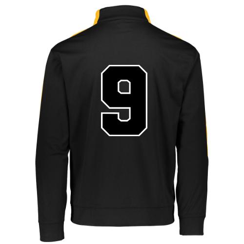 Varsity Number 9 Athletic Font - Augusta Sportswear Adult Medalist 2.0 Pullover