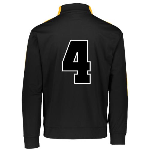 Varsity Number 4 College Style - Augusta Sportswear Adult Medalist 2.0 Pullover