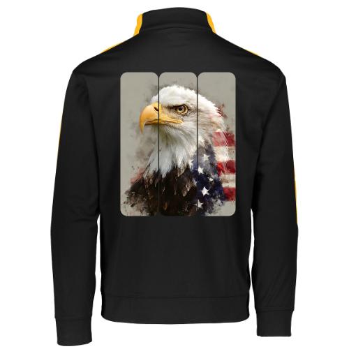 USA: Eagle of the Free - Augusta Sportswear Adult Medalist 2.0 Pullover