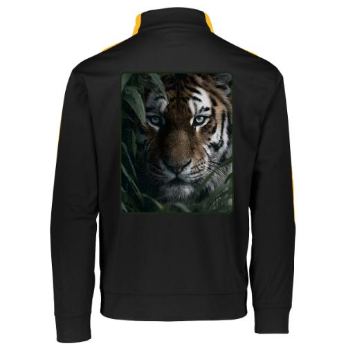 Tiger Jungle Eyes Wildlife Design - Augusta Sportswear Adult Medalist 2.0 Pullover