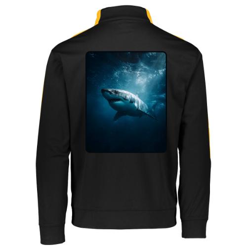 Great White Shark Ocean Design - Augusta Sportswear Adult Medalist 2.0 Pullover