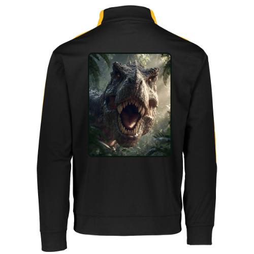 T Rex Jungle Roar Design - Augusta Sportswear Adult Medalist 2.0 Pullover