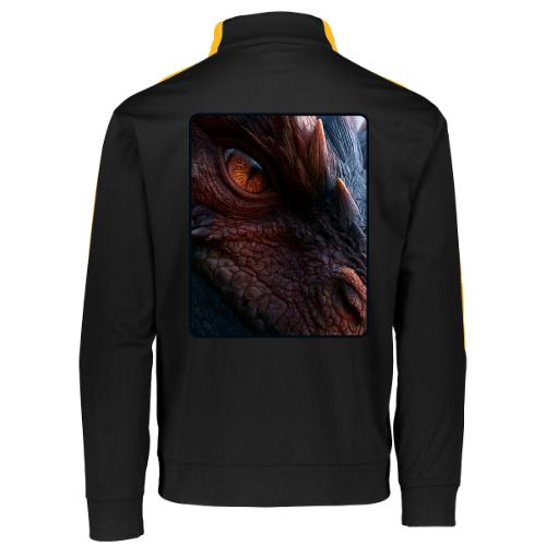 Fierce Ancient Dragon Portrait Design - Augusta Sportswear Adult Medalist 2.0 Pullover