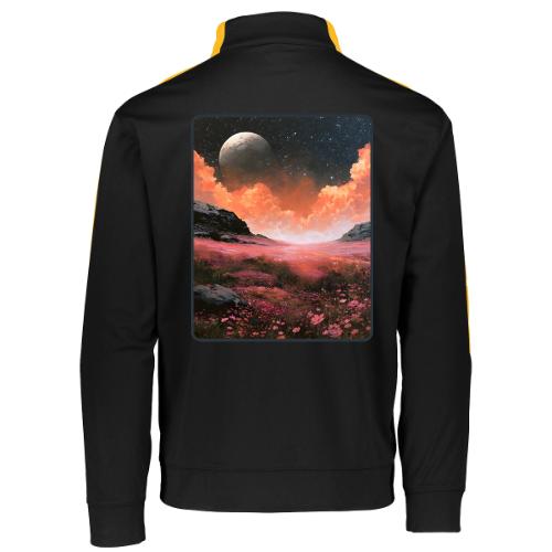Moonlit Fantasy Flower Landscape - Augusta Sportswear Adult Medalist 2.0 Pullover