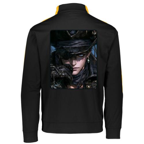 Dark Anime Pirate Warrior - Augusta Sportswear Adult Medalist 2.0 Pullover