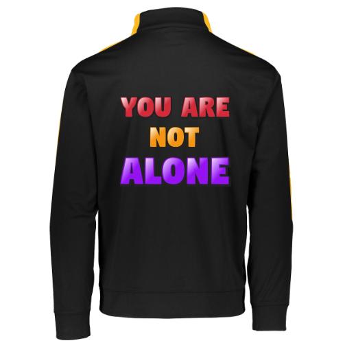 You Are Not Alone – Inspirational Word Art - Augusta Sportswear Adult Medalist 2.0 Pullover