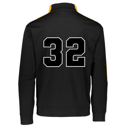 Varsity Number 32 Athletic Design - Augusta Sportswear Adult Medalist 2.0 Pullover